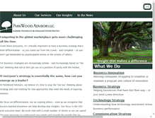 Tablet Screenshot of parkwoodadvisors.biz